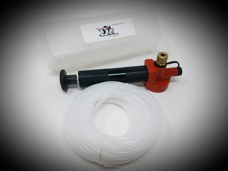 Under My Hood Oil Analysis Premier Sample Pump with Storage Case and 25' of LDPE Tubing - Image 4